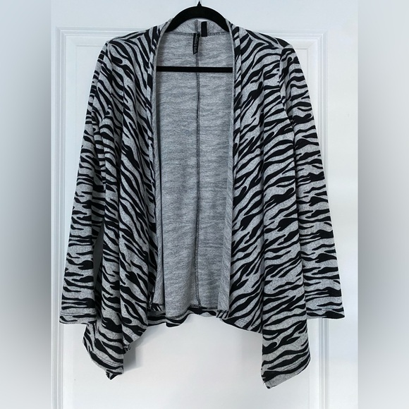 Zebra open cardigan - Picture 4 of 6